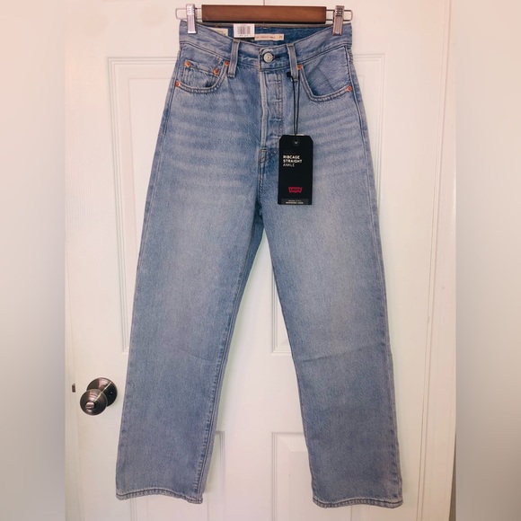 Levi's Denim - Levi’s Ribcage straight ankle jean (25x27)